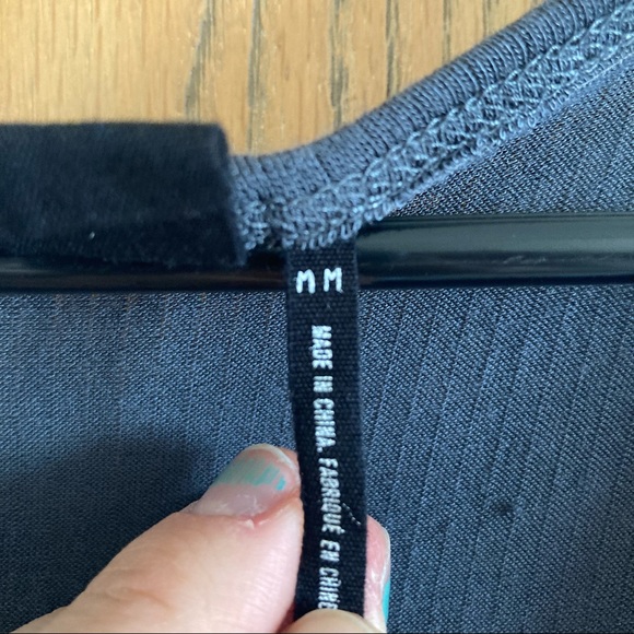 Out from Under Short Sleeve Henley Crop Top - Picture 5 of 8